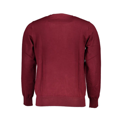 Sweatshirt by U.S. Grand Polo for men in nylon & canvas red features an provocated silhouette, detailed with a provocated and a refined for a sophisticated aesthetic.