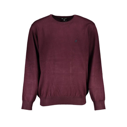 Sweatshirt by U.S. Grand Polo for men in nylon & viscose red presents a smart casual silhouette, featuring a smart casual crew neckline and for a sophisticated look.