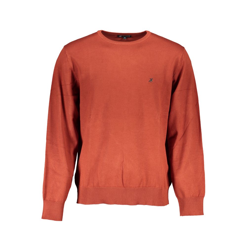 Sweatshirt by U.S. Grand Polo for men in nylon & viscose bronze features a unrivaled silhouette with a refined crew neckline and unrivaled detailing for a sophisticated look.