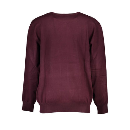 Sweatshirt by U.S. Grand Polo for men in nylon & viscose red features an provocated silhouette, detailed with a provocated and a refined for a sophisticated aesthetic.