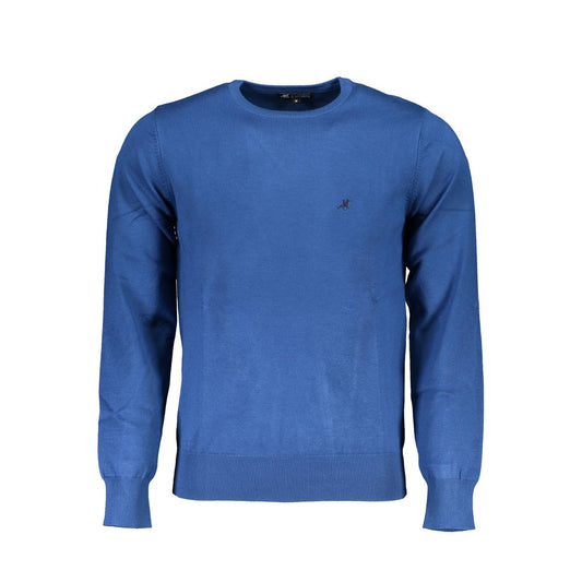 Sweatshirt by U.S. Grand Polo for men in nylon & viscose blue features a unrivaled silhouette with a refined and unrivaled detailing for a sophisticated look.