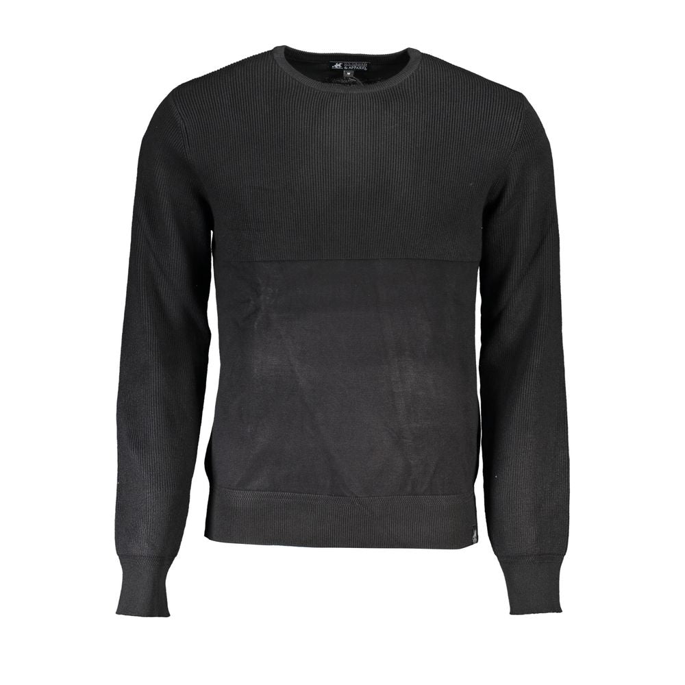 Sweatshirt by U.S. Grand Polo for men in nylon & viscose black features a unrivaled silhouette with a refined crew neckline and unrivaled detailing for a sophisticated look.