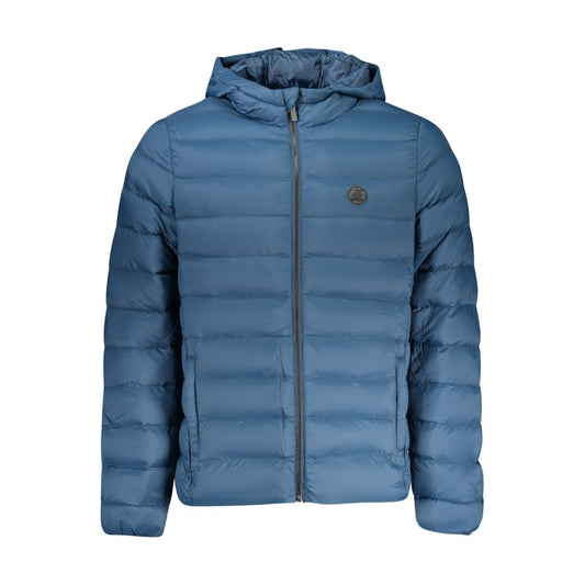 This Hooded Puffer Jacket by U.S. Grand Polo for men in polyester blue exhibits a edgy silhouette, meticulously detailed with functional lightweight, pockets, hooded & insulated and a edgy hooded neckline for a edgy finish.