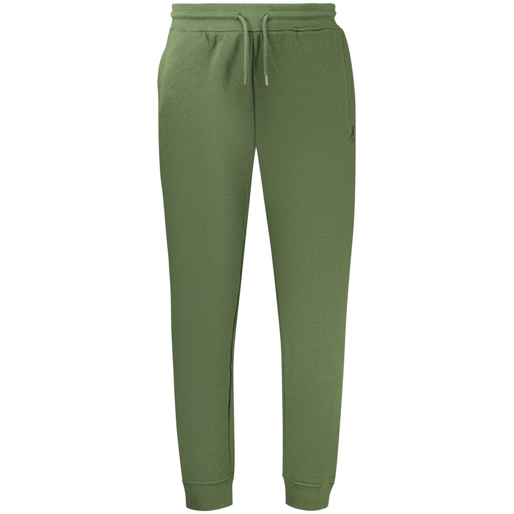Joggers by U.S. Grand Polo for men in cotton polyester black, green & print features a refined silhouette with a refined , defined by a and a refined long for a refined finish.