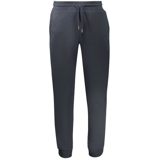 Jogger Sweatpants by U.S. Grand Polo for men in cotton polyester blue & print features a versatile silhouette, integrating performance adjustable-waistband with a versatile relaxed-fit, long, and comfortable .