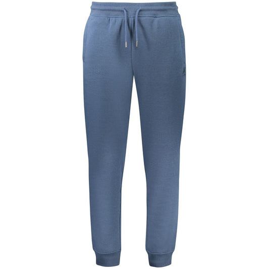 Joggers by U.S. Grand Polo for men in cotton polyester blue & print presents a refined pantology silhouette, artfully defined by a refined pantology athletic, long, and a sophisticated .