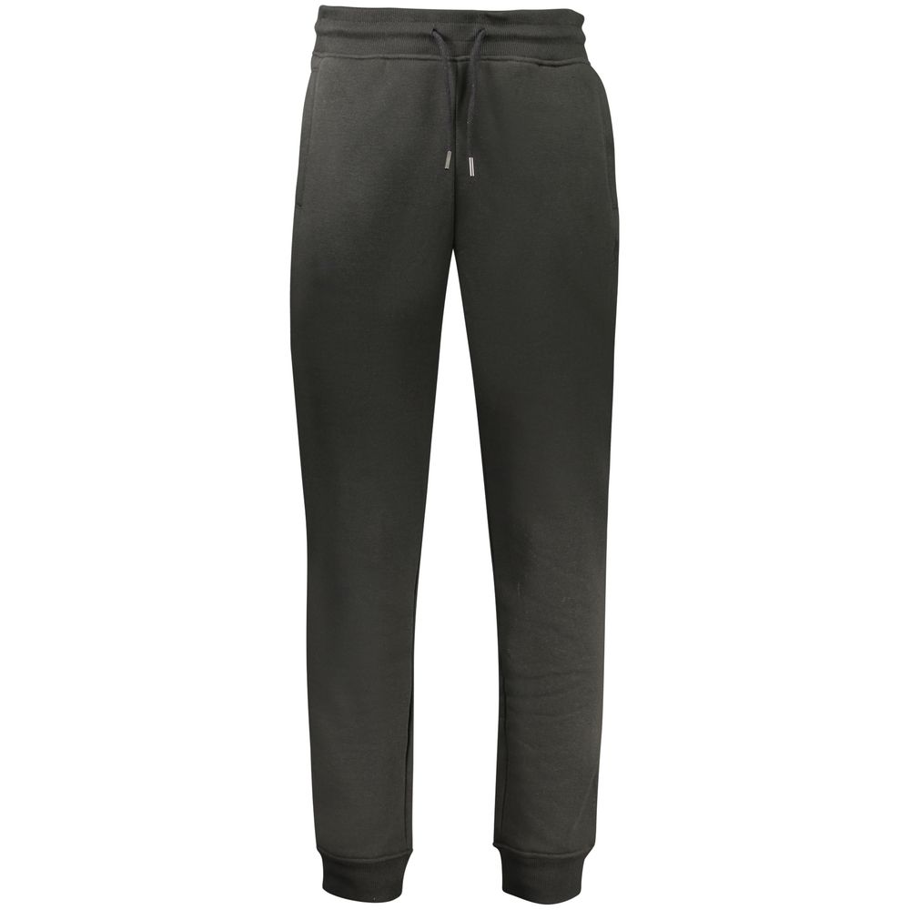 Jogger Sweatpants by U.S. Grand Polo for men in cotton polyester black & print features a contemporary silhouette with adjustable-waistband, a contemporary athletic, long hem, and for a premium, high-performance aesthetic.