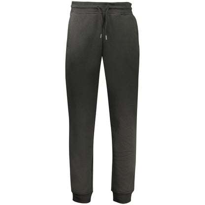Jogger Sweatpants by U.S. Grand Polo for men in cotton polyester black & print features a contemporary silhouette with adjustable-waistband, a contemporary athletic, long hem, and for a premium, high-performance aesthetic.