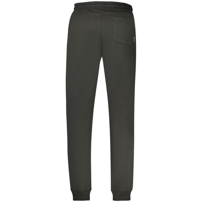 Jogger Sweatpants by U.S. Grand Polo for men in cotton polyester black & print features an dynamic athletic with long, , and functional adjustable-waistband for an dynamic silhouette.