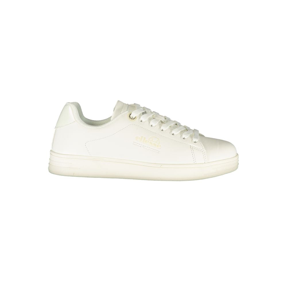 Athletic Sneakers Ellesse women polyester & polyurethane white & print featuring a avant-garde Women's Athletic Polyester & Polyurethane Sneakers design with a avant-garde athletic style for a refined finish.