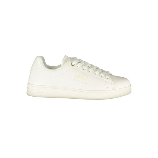Athletic Sneakers Ellesse women polyester & polyurethane white & print featuring a avant-garde Women's Athletic Polyester & Polyurethane Sneakers design with a avant-garde athletic style for a refined finish.