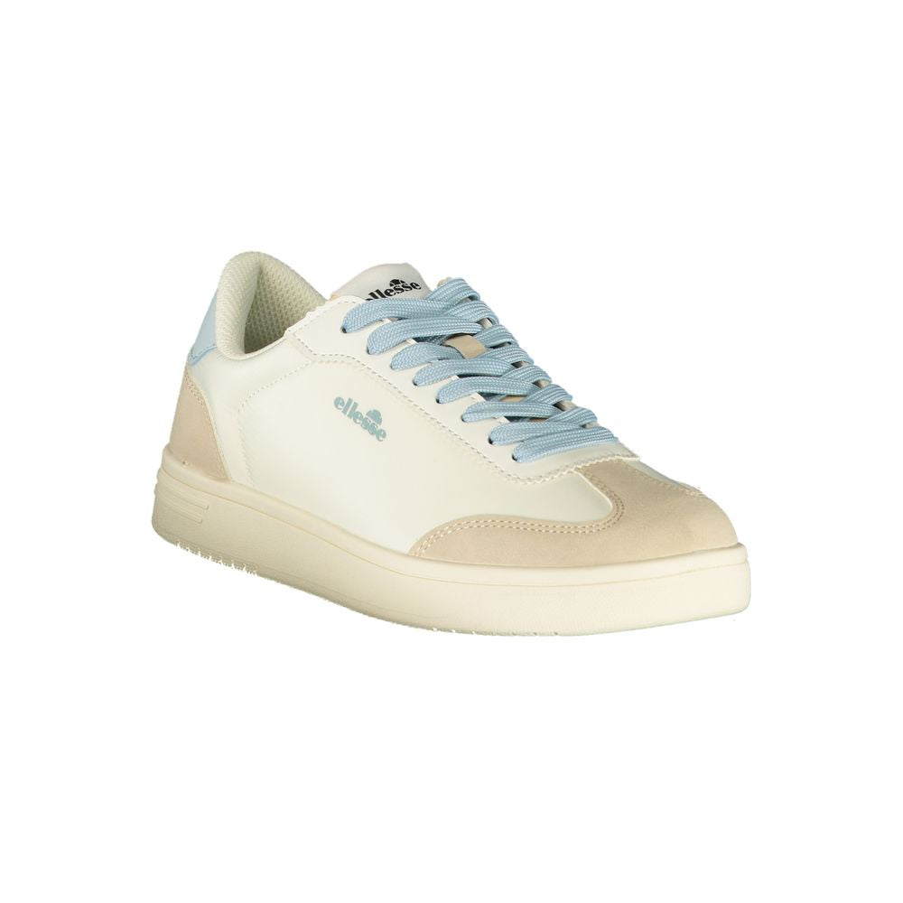 Athletic Sneakers Ellesse women polyester & polyurethane blue, white, signature-print & print featuring a avant-garde Essence Women's Athletic Polyester & Polyurethane Sneakers design with a avant-garde athletic style for a refined finish.
