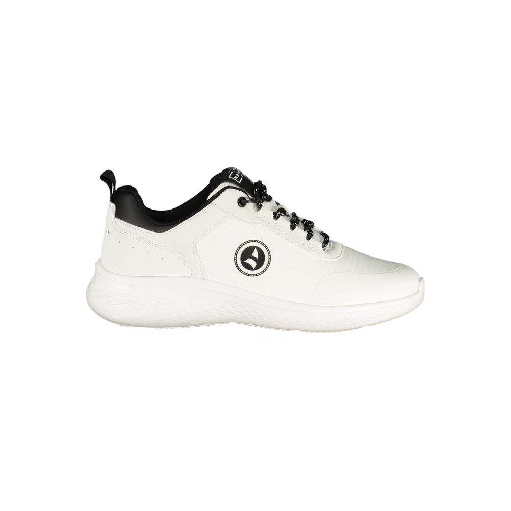 Athletic Sneakers Navigare men polyester & polyurethane black, white & print featuring a avant-garde Men's Athletic Polyester & Polyurethane Sneakers design with a avant-garde athletic style for a refined finish.