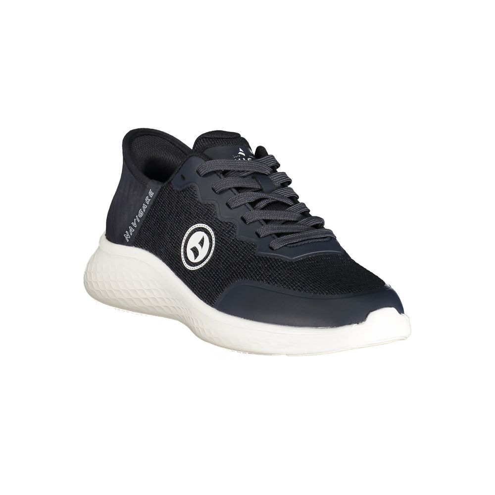 Athletic Sneakers Navigare men polyester & polyurethane blue featuring a avant-garde Men's Athletic Polyester & Polyurethane Sneakers design with a avant-garde athletic style for a refined finish.