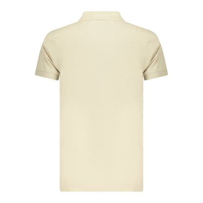 Polo Shirt by Norway 1963 for men in cotton beige presents a sleek silhouette, featuring a refined and for a sleek finish.