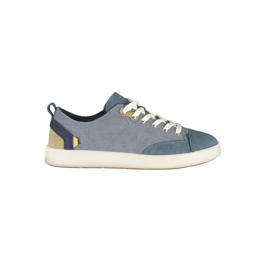 Sneakers by Lumberjack for men in polyester & polyurethane azzurro presents a sumptuous silhouette from the Men's Low-Top Polyester & Polyurethane Sneakers collection, showcasing a sumptuous low-top style for an elevated aesthetic.