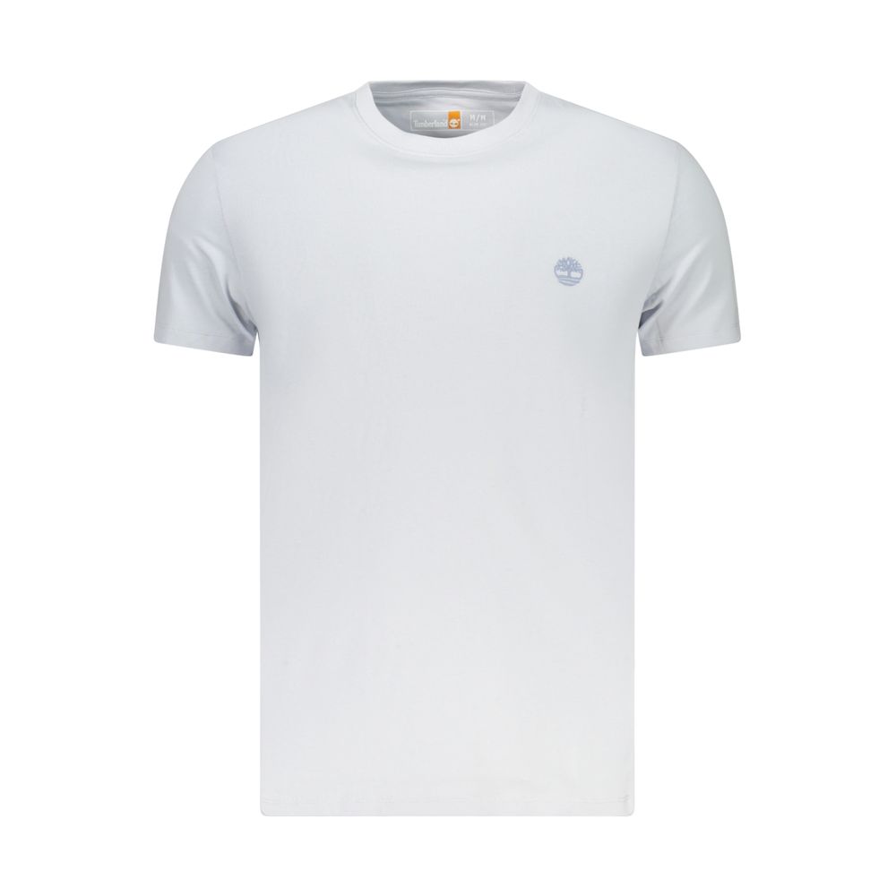 T-Shirt by Timberland for men in cotton azzurro showcases a dramatic silhouette, elegantly detailed with a dramatic and for a truly dramatic finish.