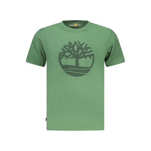 Timberland Men's Cotton T-Shirt - Green