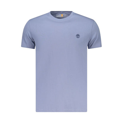 T-Shirt by Timberland for men in cotton azzurro features an on trend silhouette, perfectly showcasing a on trend and for an elevated aesthetic.
