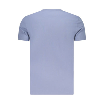 T-Shirt by Timberland for men in cotton azzurro showcases a chic silhouette, artfully detailed with a chic and for a chic finish.