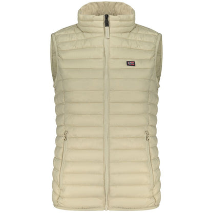 Vest by Norway 1963 for women in polyamide beige features an contemporary silhouette, showcasing refined lightweight and a contemporary for a sophisticated layered look.