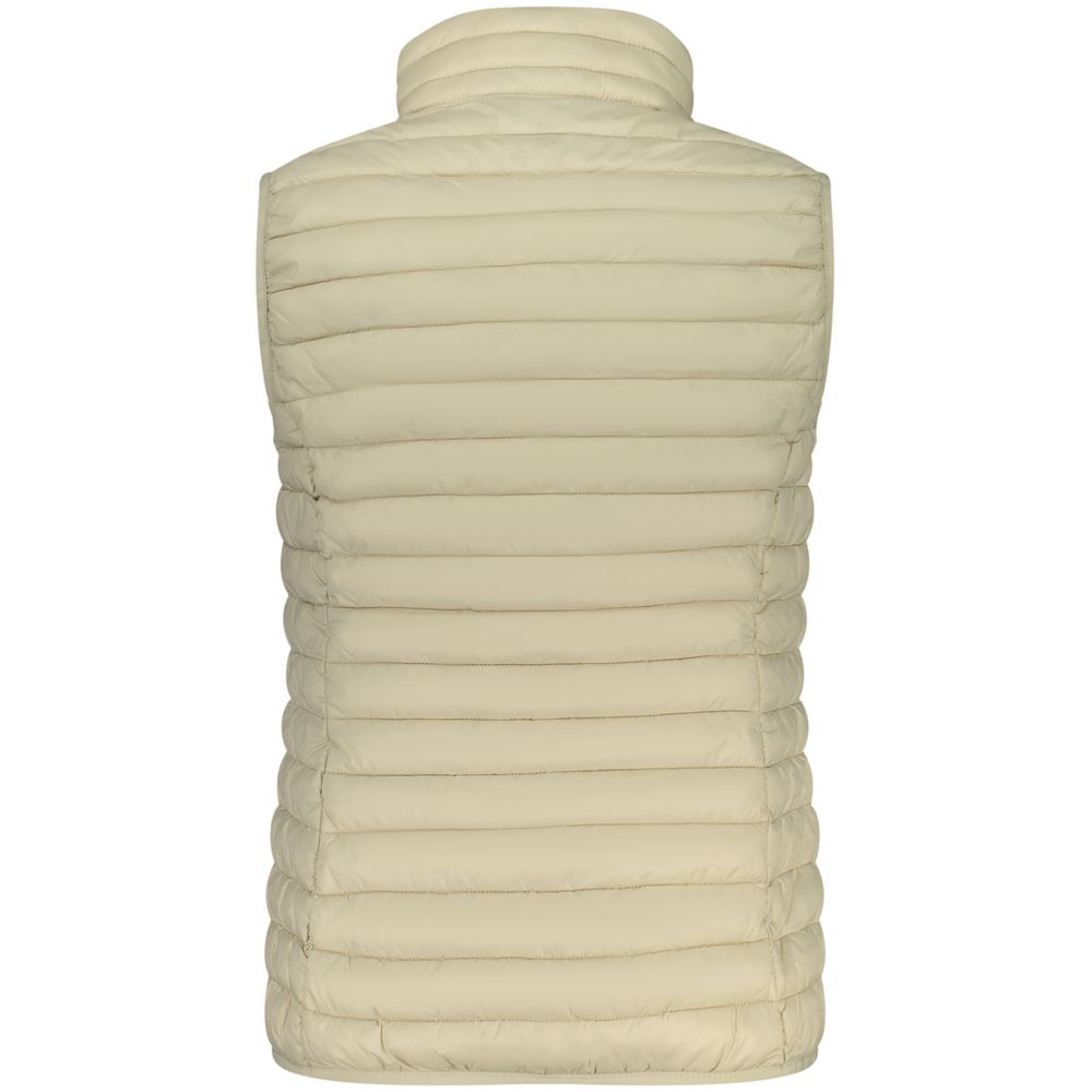 Vest by Norway 1963 for women in polyamide beige showcases a utilitarian silhouette, artfully incorporating lightweight and a utilitarian for a truly utilitarian finish.