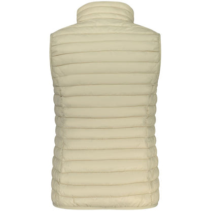 Vest by Norway 1963 for women in polyamide beige showcases a utilitarian silhouette, artfully incorporating lightweight and a utilitarian for a truly utilitarian finish.