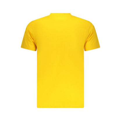 T-Shirt by Iceberg for men in cotton yellow & print features an edgy silhouette, meticulously detailed with a sophisticated and crew neckline for a truly edgy finish.