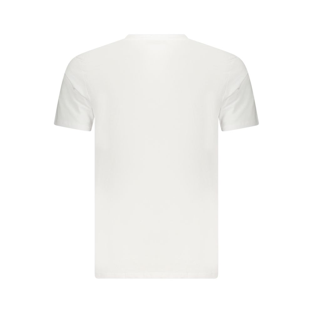 T-Shirt by Iceberg for men in stretch cotton white & print features a plush silhouette, showcasing a sophisticated and for a truly plush finish.