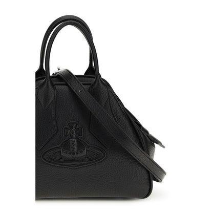 Small Shoulder Bag by Vivienne Westwood for women in bos taurus calf leather black features a enviable silhouette, showcasing a secure zipper, ample , and enviable shoulder-strap & handle for a enviable finish.