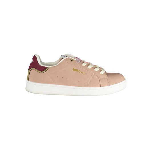 Athletic Sneakers by Gas for women in polyester & polyurethane burgundy & pink features an stately silhouette, showcasing the signature athletic style of the Punch Women's Athletic Polyester & Polyurethane Sneakers collection with a truly stately finish.