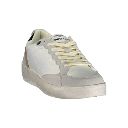 Athletic Sneakers by Gas for women in polyester black, gray, white & print showcases an impeccable silhouette, defined by an impeccable athletic style design that perfectly captures the essence of the Women's Athletic Polyester Sneakers.