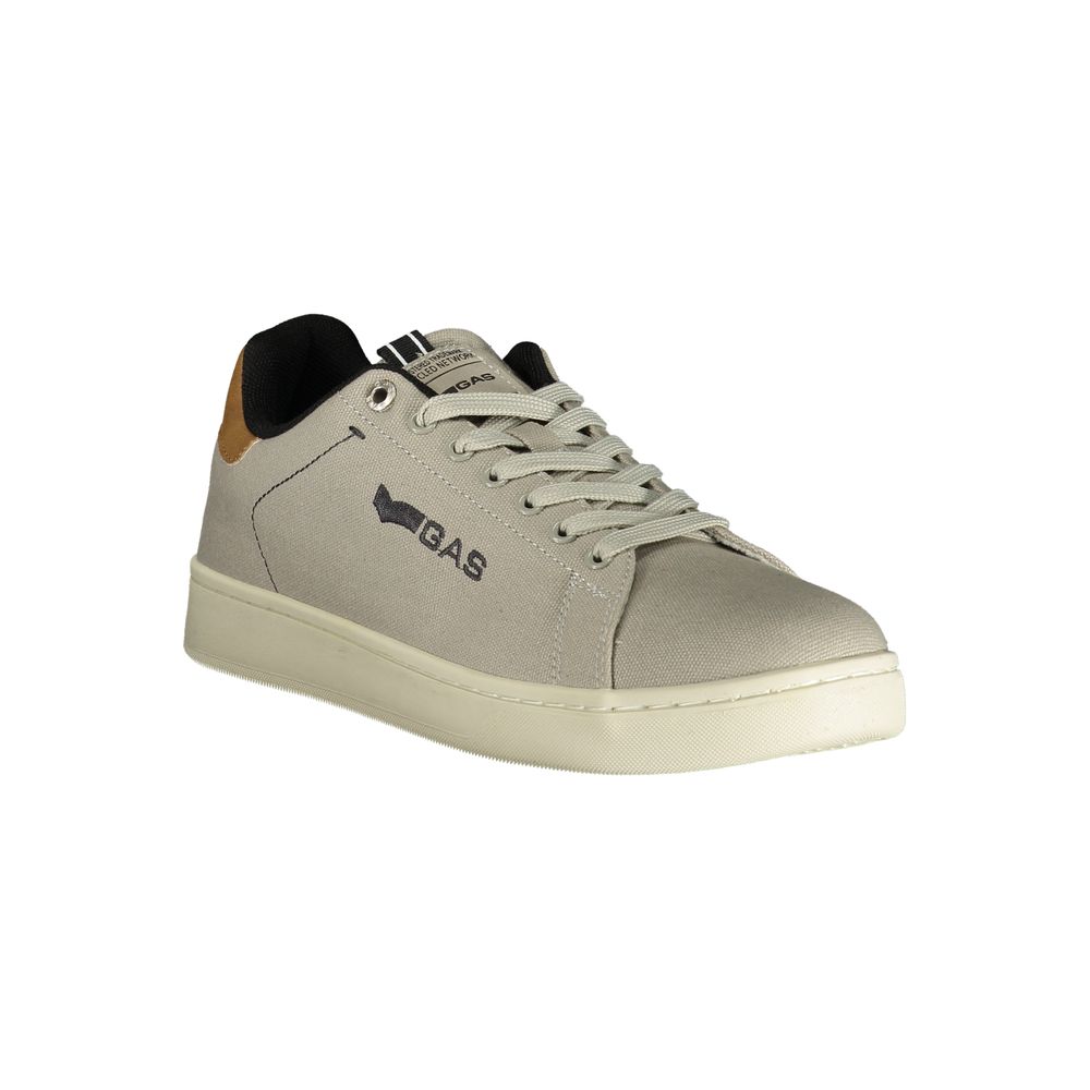 Athletic Sneakers Gas men polyester brown & gray featuring a avant-garde Men's Athletic Polyester Sneakers design with a avant-garde athletic style for a refined finish.