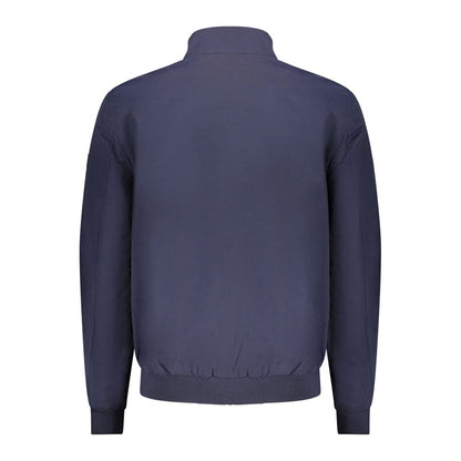 Bomber Jacket by Norway 1963 for men in polyamide cotton blue features an contemporary silhouette, showcasing a sophisticated and contemporary pockets for a truly refined look.