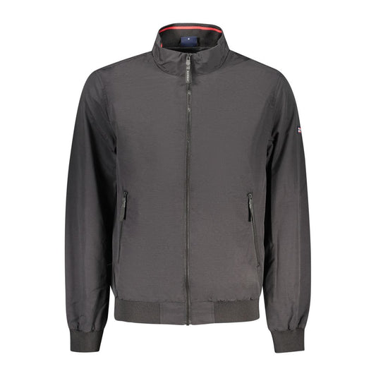 Bomber Jacket by Norway 1963 for men in cotton black presents a effortlessly chic silhouette, showcasing a sophisticated and premium pockets for a truly effortlessly chic finish.
