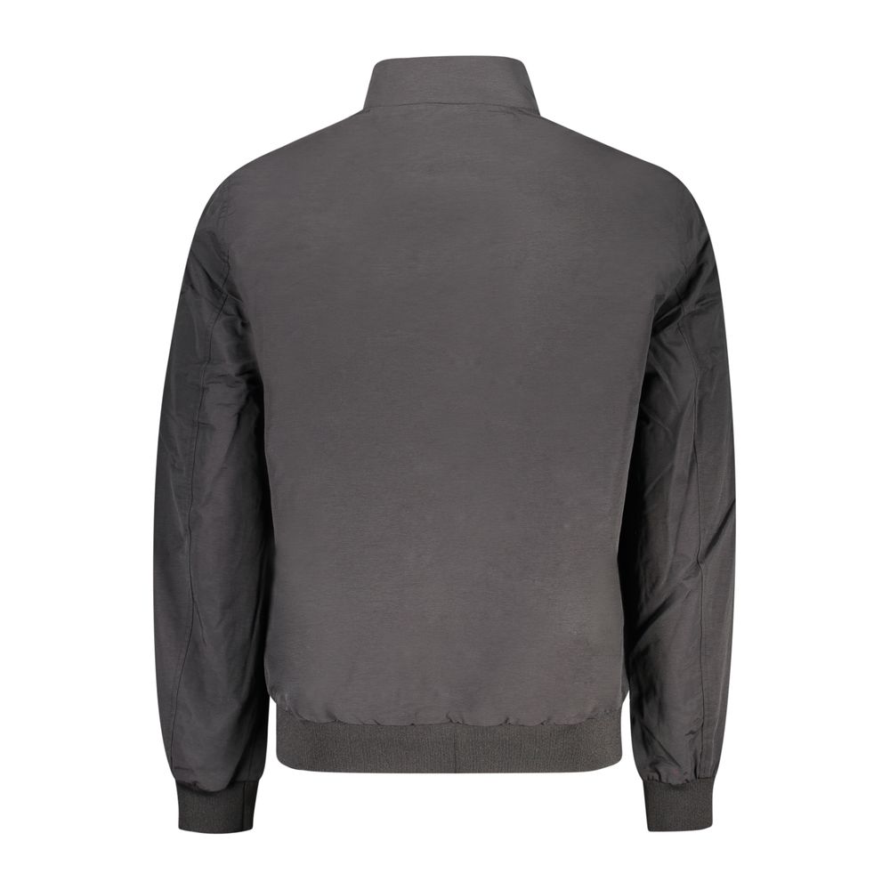 Bomber Jacket by Norway 1963 for men in cotton black features a city-ready silhouette, detailed with pockets and a city-ready .