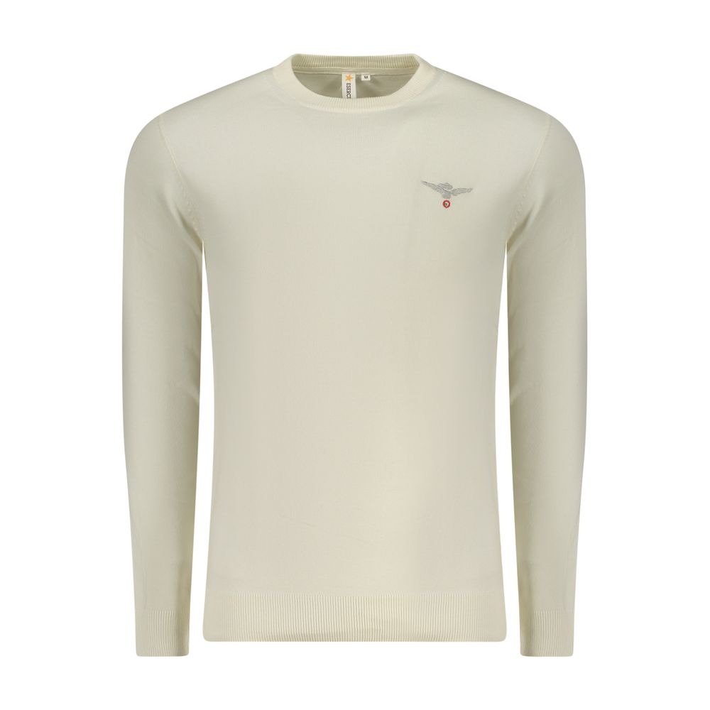 Sweatshirt by Accademia Militare for men in nylon cotton white features a unrivaled silhouette with a refined crew neckline and unrivaled detailing for a sophisticated look.