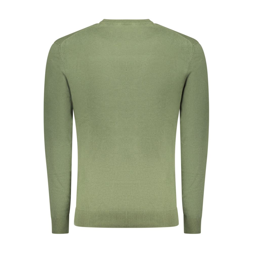 Sweatshirt by Accademia Militare for men in polyester polyurethane cotton green & white presents a smart casual silhouette, featuring a smart casual and for a sophisticated look.