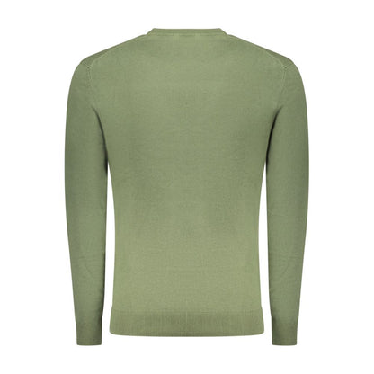 Sweatshirt by Accademia Militare for men in polyester polyurethane cotton green & white presents a smart casual silhouette, featuring a smart casual and for a sophisticated look.