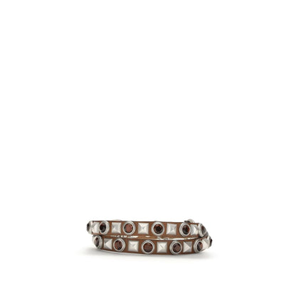 Belt by Etro for women in bos taurus calf leather brown features a bohemian chic silhouette, showcasing the bohemian chic Bos Taurus Calf Leather Belt design with a sophisticated bohemian chic finish.