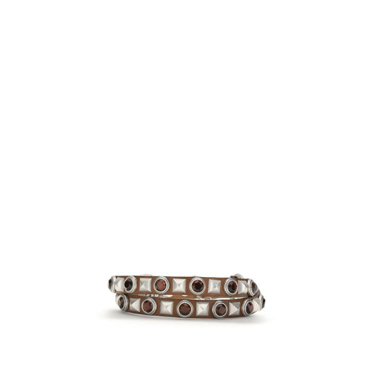 Belt by Etro for women in bos taurus calf leather brown features a bohemian chic silhouette, showcasing the bohemian chic Bos Taurus Calf Leather Belt design with a sophisticated bohemian chic finish.