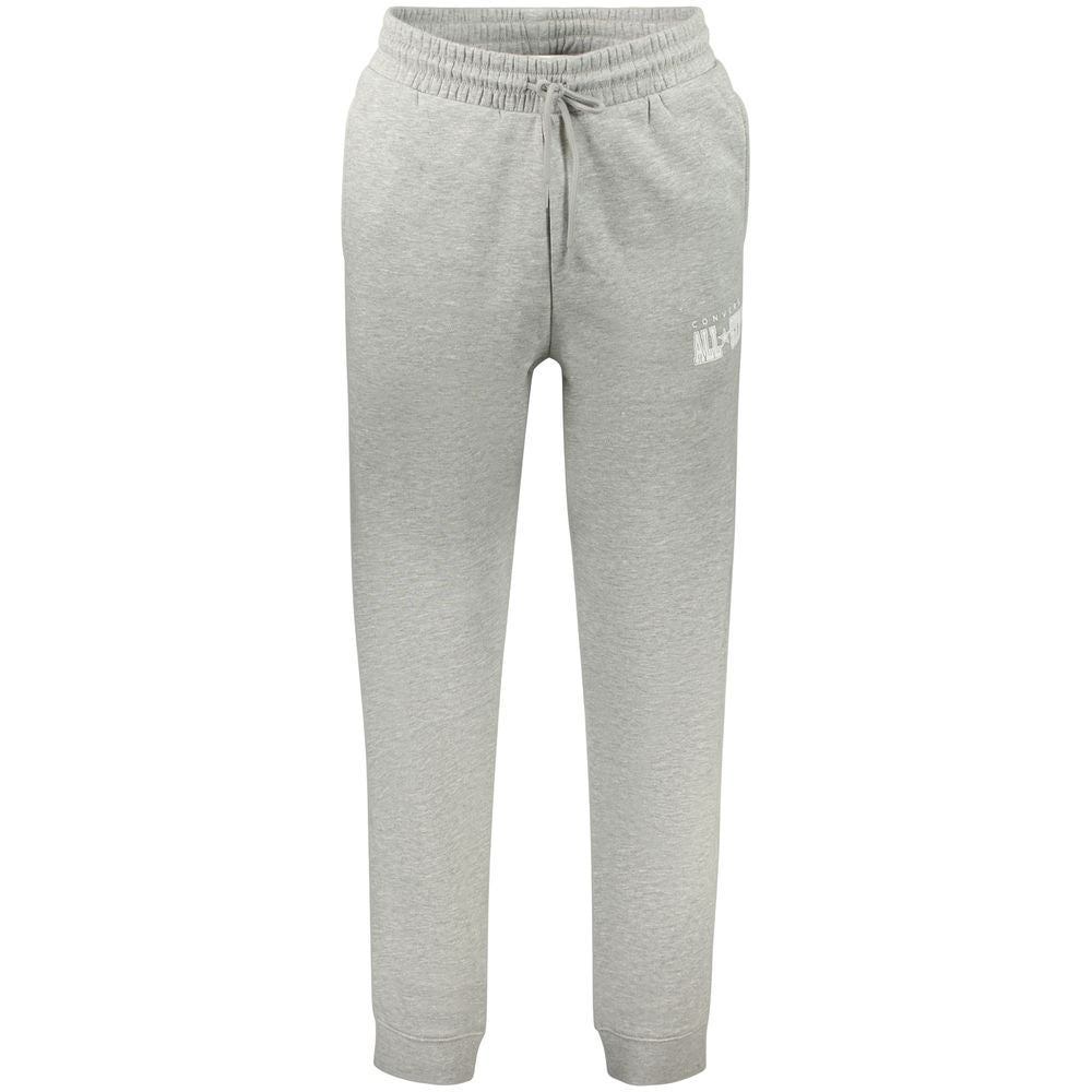 Jogger Sweatpants by Converse for men in cotton polyester gray features an ergonomic and with a ergonomic long, showcasing innovative for a ergonomic look.
