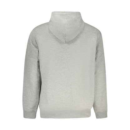 Sweatshirt by Converse for men in cotton polyester gray showcases a slouchy chic silhouette, artfully detailed with a slouchy chic and for a slouchy chic finish.