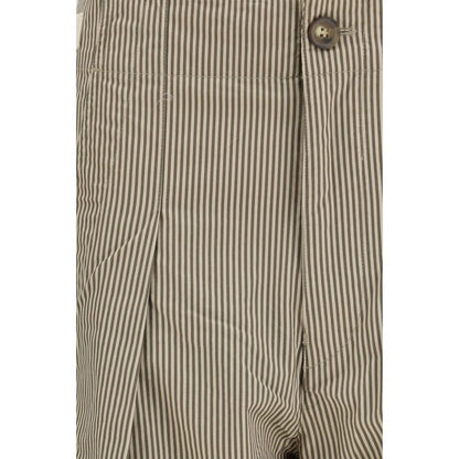 Marant Etoile Beige Cotton Casual Pants