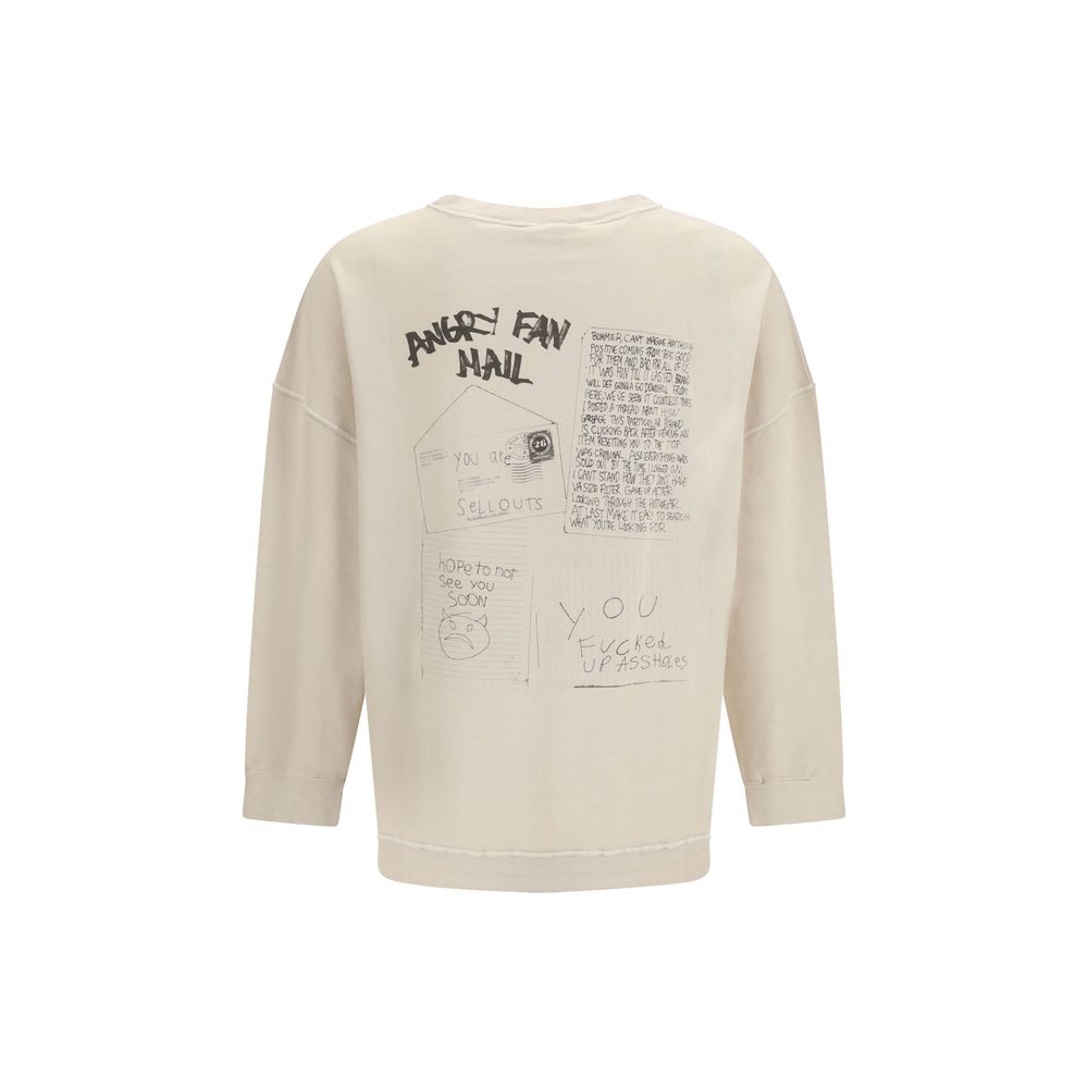Sweatshirt by Our Legacy for men in linen & cotton beige features an magnificent silhouette, showcasing a sophisticated and detail for a truly magnificent finish.