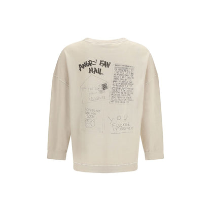 Sweatshirt by Our Legacy for men in linen & cotton beige features an magnificent silhouette, showcasing a sophisticated and detail for a truly magnificent finish.