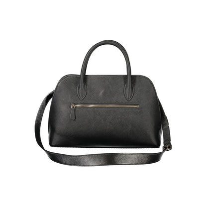Handbag by Guess Jeans for women in polyurethane black presents a ornamental silhouette, showcasing a secure , ample , and versatile for a ornamental finish.