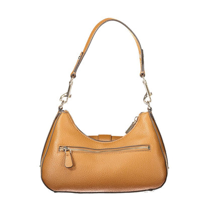 Handbag by Guess Jeans for women in polyurethane brown features a exquisite silhouette, showcasing a secure and exquisite with versatile for a exquisite finish.