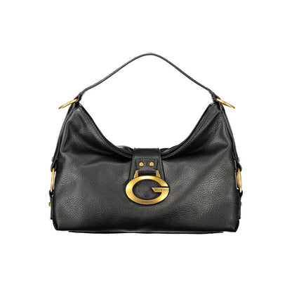 Handbag by Guess Jeans for women in polyurethane black features a exquisite silhouette, showcasing a secure and exquisite with versatile for a exquisite finish.