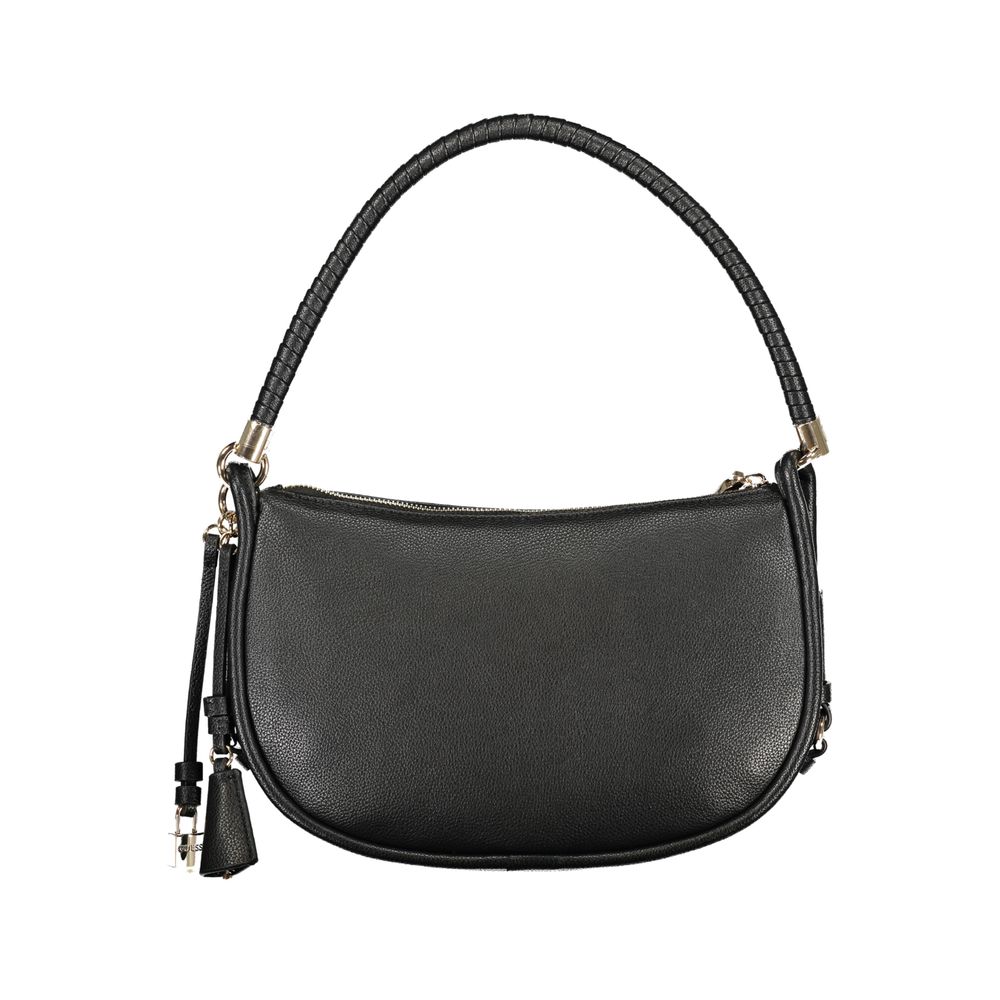 Handbag by Guess Jeans for women in polyurethane black features a exquisite silhouette, showcasing a secure and exquisite with versatile for a exquisite finish.